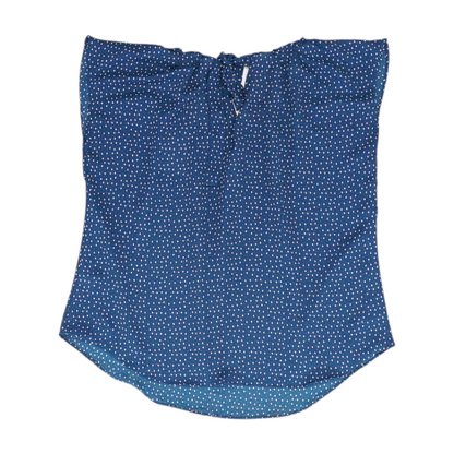 Blue Petite Paisley Blouse