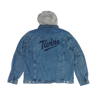 Blue Plus Minnesota Twins Solid Denim Jacket
