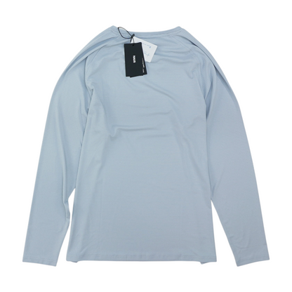 Blue Solid Active T-Shirt