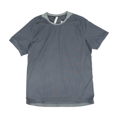 Gray Striped Active T-Shirt