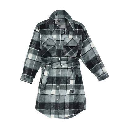 Gray Plaid Jacket