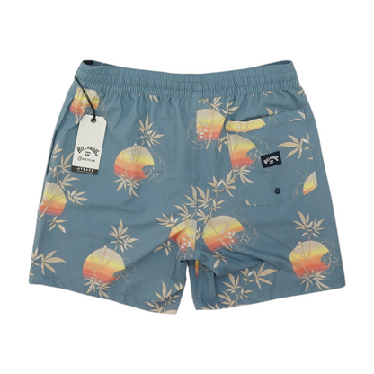 Blue Graphic Swim Bottom