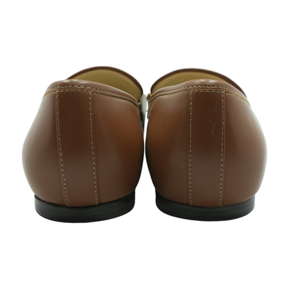 Brown Slip-On Flats