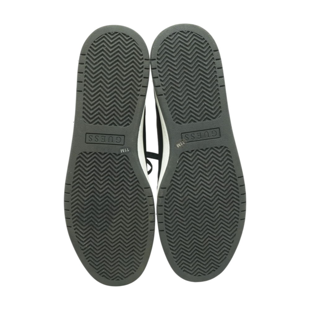 Black Lace-Up Casual Shoes