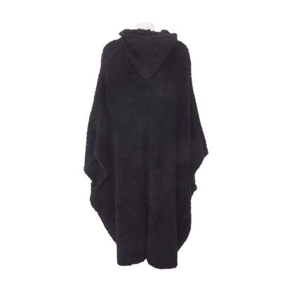 Black Solid Robe