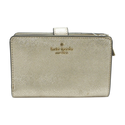 Gold Compact Wallet