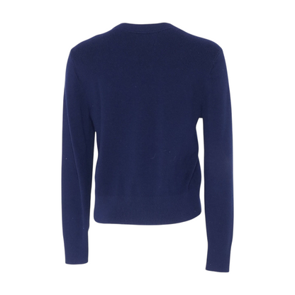 Navy Cardigan Sweater