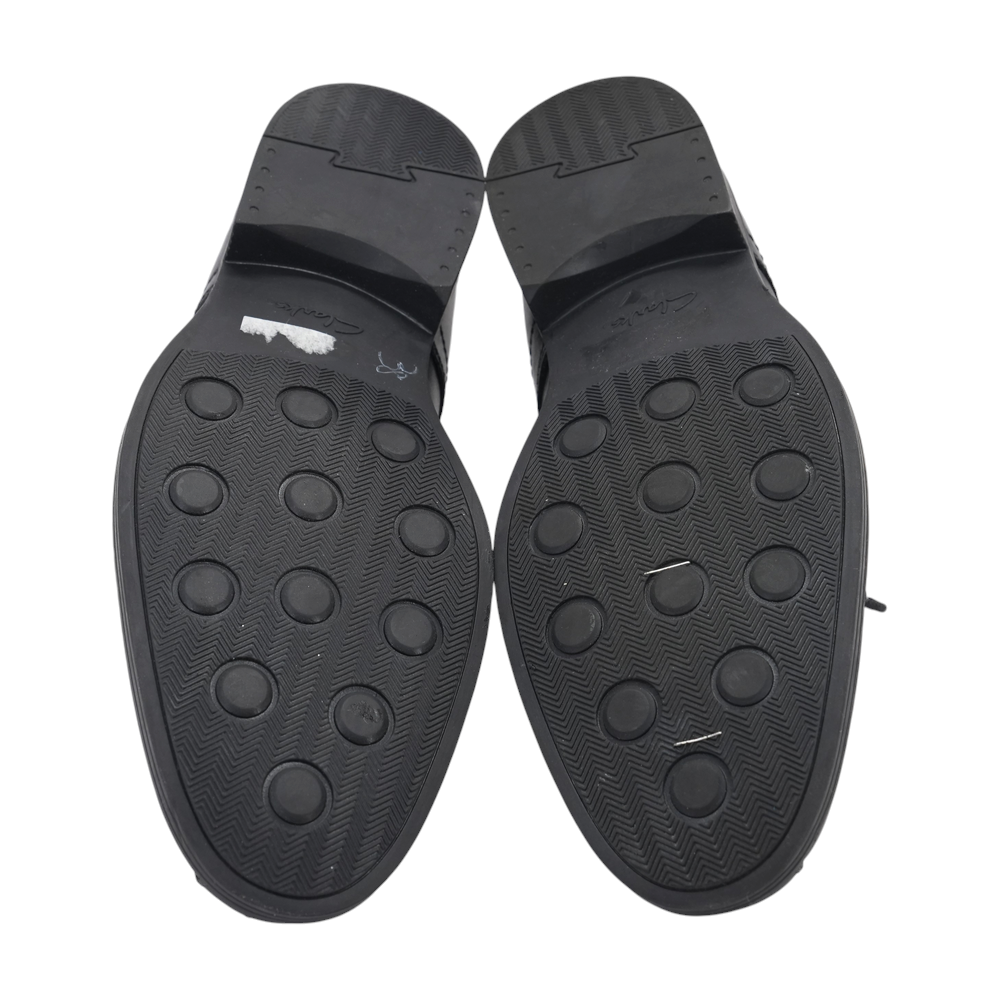 Black Lace-Up Dress Shoes