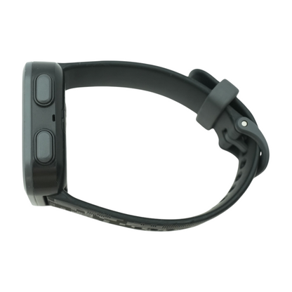 42mm Bounce Black Smartwatch Black Band S/M