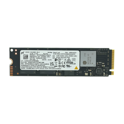 512GB Internal NVMe SSD