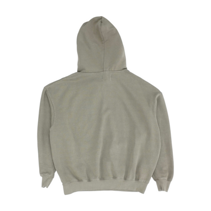 Brown Solid Hoodie Pullover