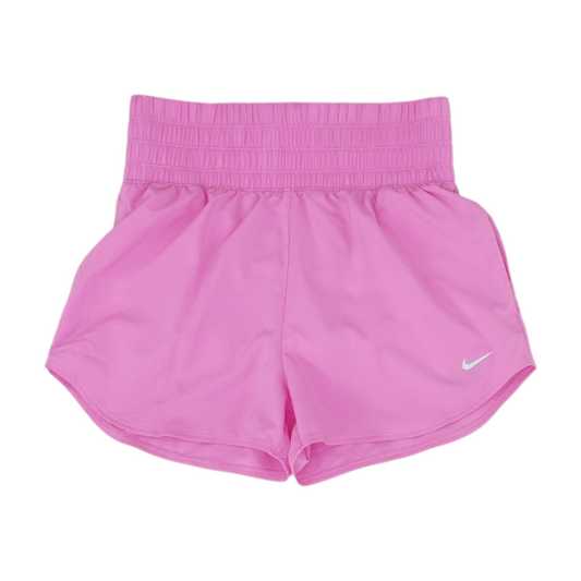 Pink Solid Active Shorts