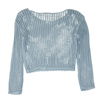 Blue Pullover Sweater