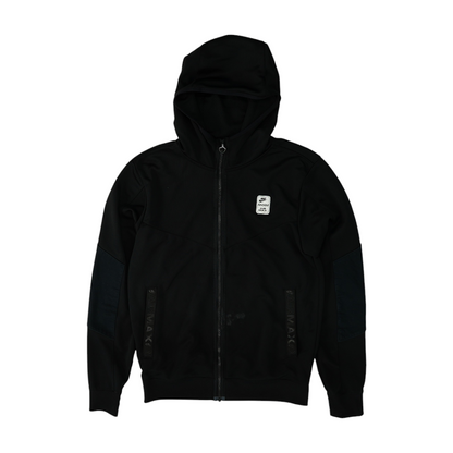 Black Solid Active Jacket