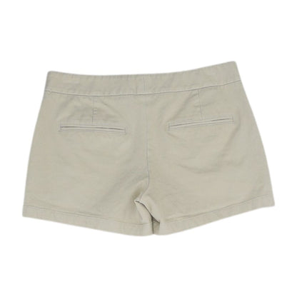 Tan Solid Chino Shorts