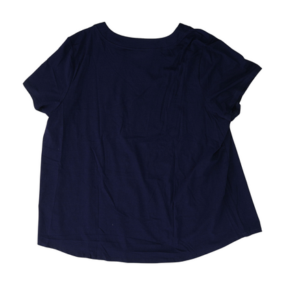 Navy Plus Blouse