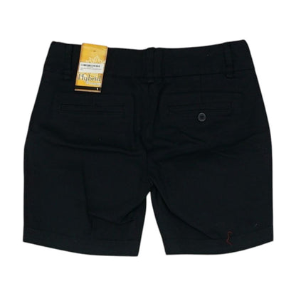 Navy Solid Chino Shorts