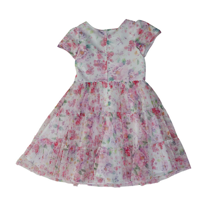 White Floral Dress