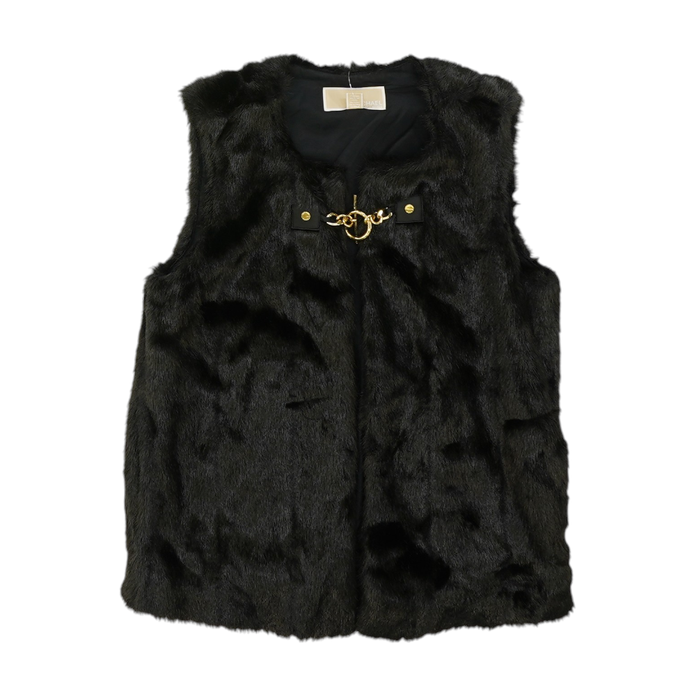 Black Solid Vest