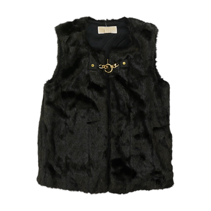 Black Solid Vest