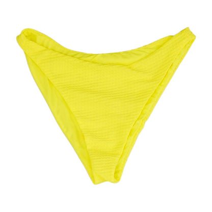 Neon Yellow Solid Swim Bottom