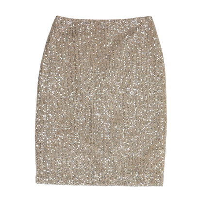 Beige Midi Skirt