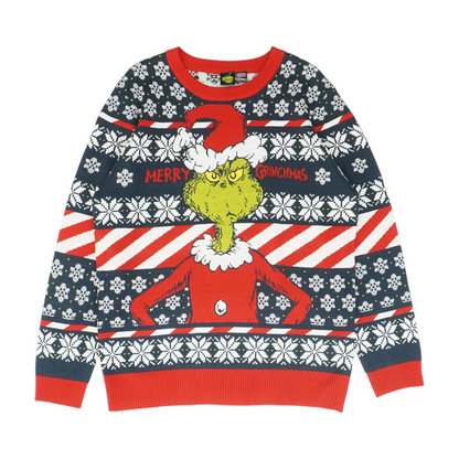 Multi Graphic Pullover Sweater