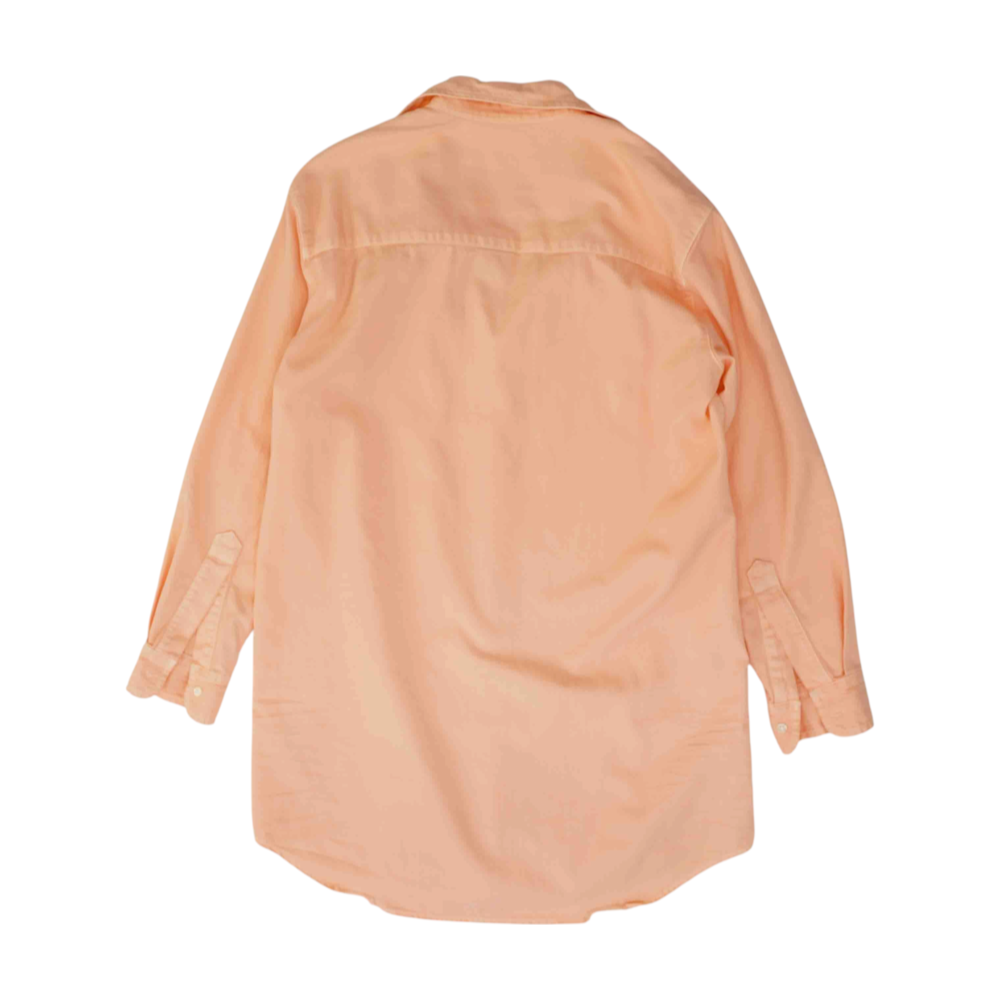 Peach Button Down