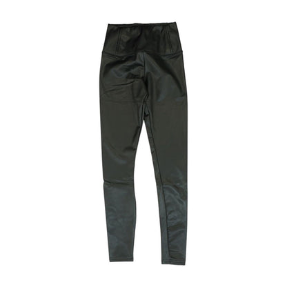 Black Solid Pants
