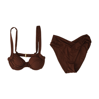 Brown Two-Piece