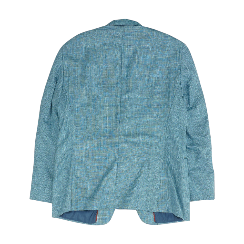 Lucchese Blue Solid Sport Coat – Image 2