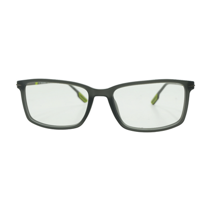 Gray C8033 Rectangle Prescription Eyewear