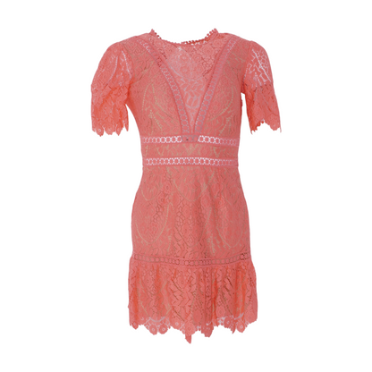 Coral Mini Dress