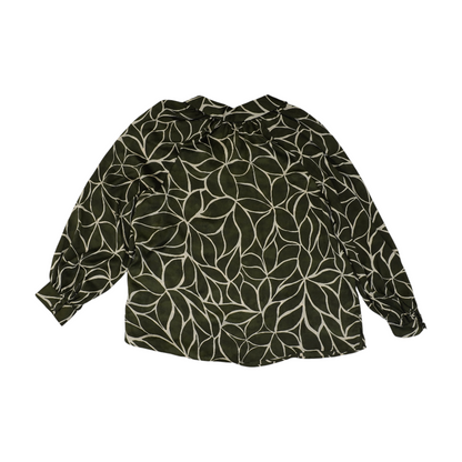 Gray Plus Print Blouse