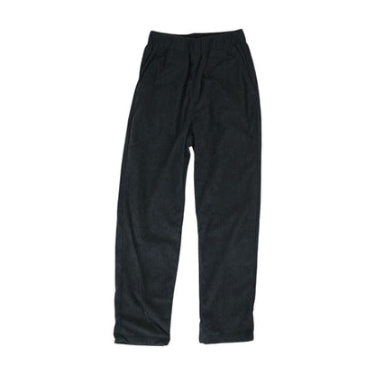 Gray Solid Dress Pants