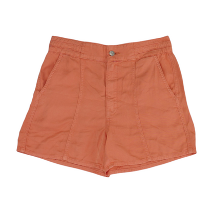 Coral Solid Chino Shorts