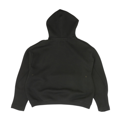 Black Solid Hoodie Pullover
