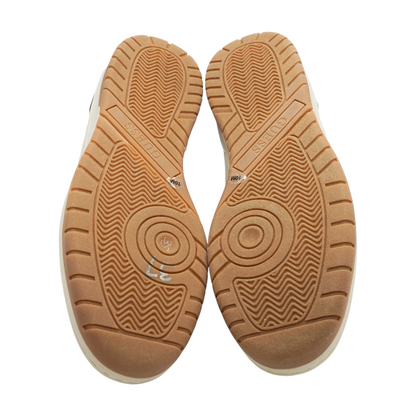 Beige Low-Top Athletic Shoes