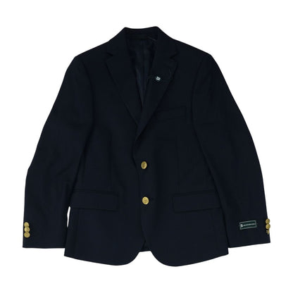 Navy Solid Sport Coat