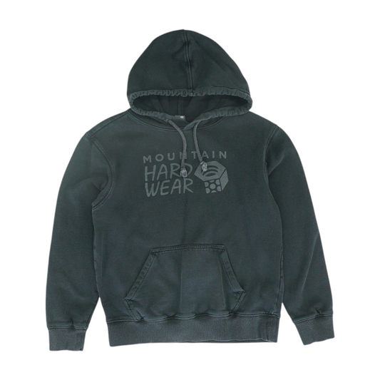 Black Solid Hoodie Pullover