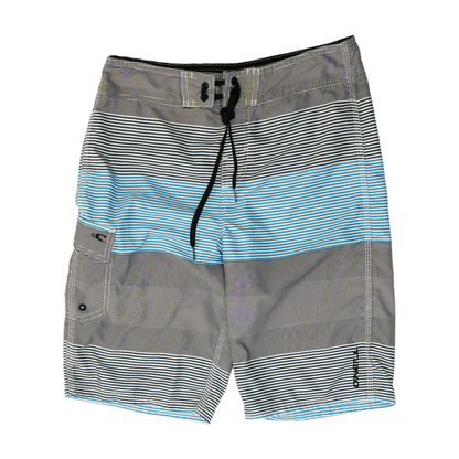 Black Striped Swim Bottom
