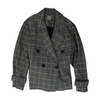 Brown Plaid Blazer