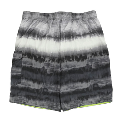 Gray Tie-Dye Swim Bottom