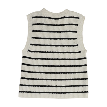 Black Striped Blouse
