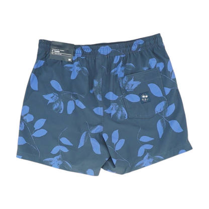 Gray Floral Swim Bottom
