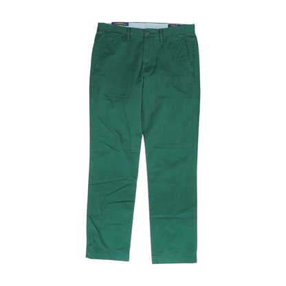 Green Straight Pants
