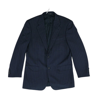 Navy Striped Sport Coat