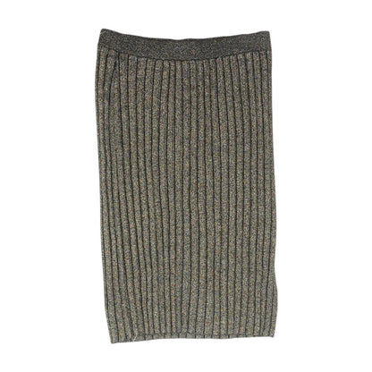 Gold Midi Skirt