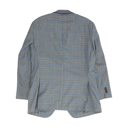 Blue Plaid Blazer