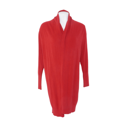 Red Cardigan Sweater